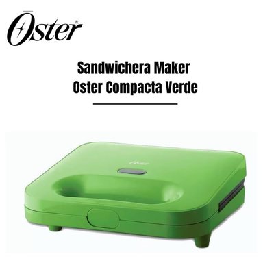SANDWICHERA OSTER CKSTSM2885K VERDE COMPACTA