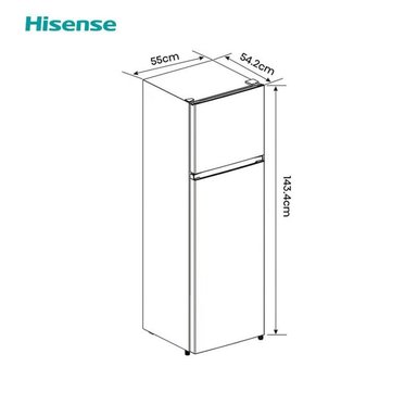 REFRIGERADORA HISENSE RD267H 205L TOP MOUNT - 3