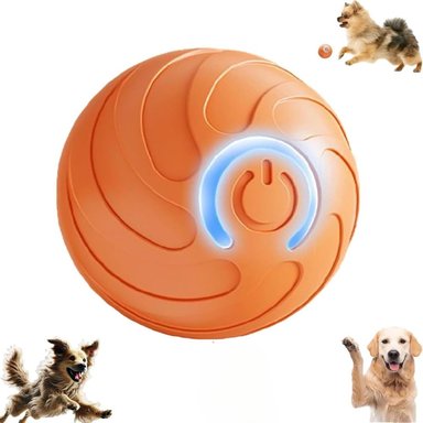PELOTA PERROS INTERACTIVA JUGUETE REBOTE RECARGABLE
