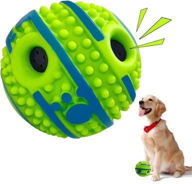 PELOTA PERROS SONIDO CON TEXTURA D14CM
