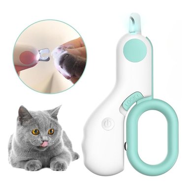 CORTAUÑAS LED PARA GATOS CACHORROS Y ANIMALES PEQUEÑOS, PET GRAVITY