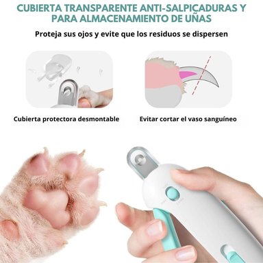 CORTAUÑAS AJUSTABLE CON LIMA PARA GATOS, PERROS Y ANIMALES PEQUEÑOS - 4