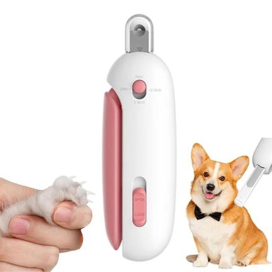 CORTAUÑAS AJUSTABLE CON LIMA PARA GATOS, PERROS Y ANIMALES PEQUEÑOS