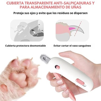 CORTAUÑAS AJUSTABLE CON LIMA PARA GATOS, PERROS Y ANIMALES PEQUEÑOS - 5