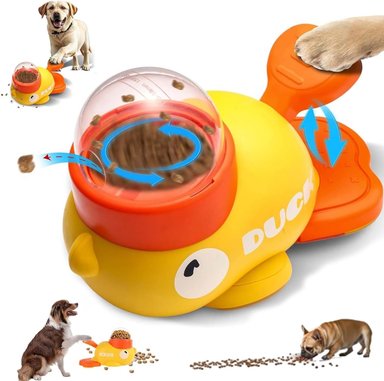 JUGUETE DISPENSADOR INTERACTIVO PARA PERROS COMEDERO LENTO