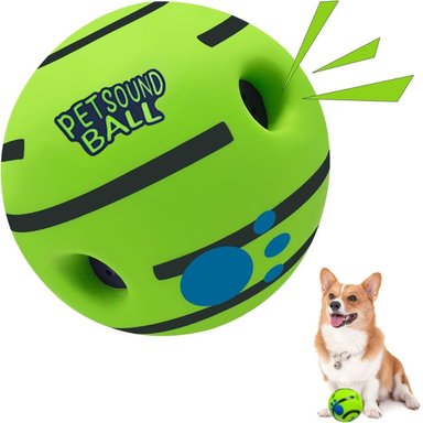 PELOTA DE SONIDO PARA PERRO JUGUETE INTERACTIVO D8CM