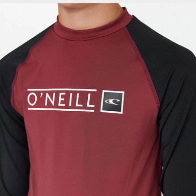 LYCRA NIÑO ONEILL REACTOR BLOCK RASH VEST MAR - 5