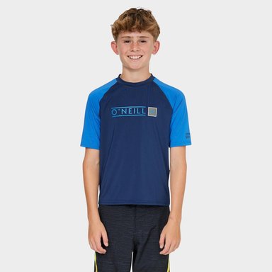 LYCRA NIÑO ONEILL REACTOR BLOCK RASH VEST NVY