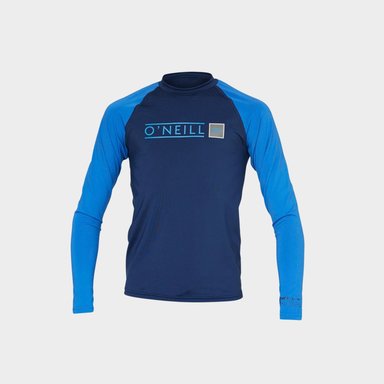LYCRA NIÑO ONEILL REACTOR BLOCK RASH VEST NVY - 4