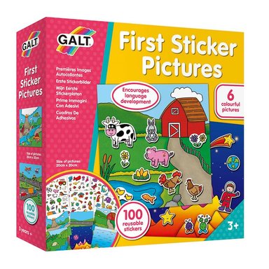 JUEGO EL APRENDIZAJE GALT FIRST STICKER PICTURES