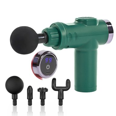 Pistola de Masajes Profesional – 20 Niveles de Potencia para Alivio Muscular