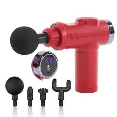 Pistola de Masajes Profesional – 20 Niveles de Potencia para Alivio Muscular