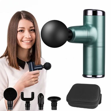 Masajeador Mini de Pistola – Portátil, Compacto y Profesional para Alivio Muscular