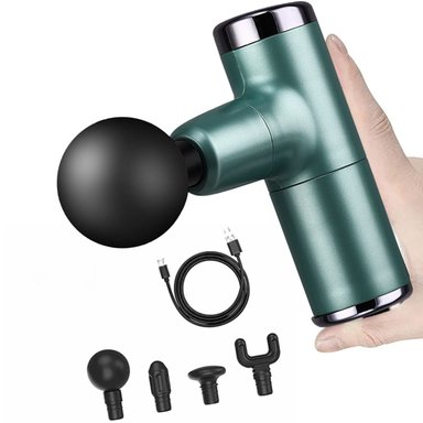 Masajeador de Pistola Muscular – Portátil, Compacto y Profesional para Alivio del Dolor