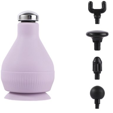 PISTOLA DE MASAJE MUSCULAR VICTORIA HAN CON CALOR, 5 CABEZALES INTERCAMBIABLES Y CARGA USB-C PARA ALIVIO DE DOLORES