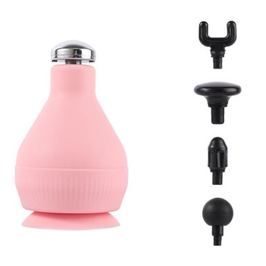 PISTOLA DE MASAJE MUSCULAR VICTORIA HAN CON CALOR, 5 CABEZALES INTERCAMBIABLES Y CARGA USB-C PARA ALIVIO DE DOLORES