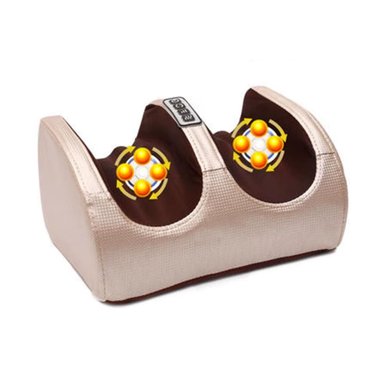 MASAJEADOR ELÉCTRICO DE PIES Y PANTORRILLAS CON RODILLOS SHIATSU, CALOR RELAJANTE Y SISTEMA DE TEMPORIZADOR AUTOMÁTICO