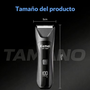 AFEITADORA CORPORAL UNISEX IMPERMEABLE IPX7 CON LUZ LED Y CARGA USB TIPO C - 9