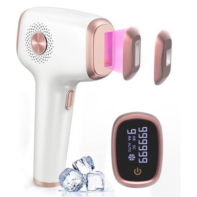 DEPILADORA IPL CON ENFRIAMIENTO ICE COOLING 3 EN 1 LUZ PULSADA PROFESIONAL USO CORPORAL Y FACIAL SIN DOLOR - 1