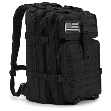 MOCHILA TÁCTICA MILITAR 45L SISTEMA MOLLE RESISTENTE IMPERMEABLE PARA CAMPING VIAJES TREKKING TRABAJO Y USO DIARIO - 1