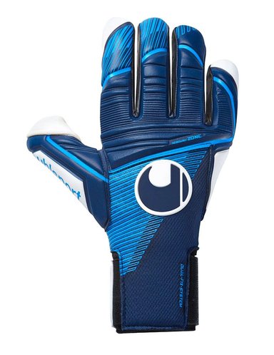 GUANTES UHLSPORT TIGHT HN ABSOLUTGRIP NAVY FLUO BLUE WHITE