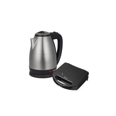 COMBO IMACO KE1801 1.8L HERVIDOR +SANDWICH MAKER 2 PANES NEGRO IST101N