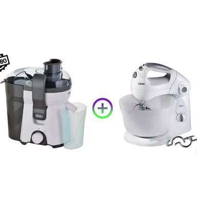 COMBO OSTER EXTRACTOR FPSTJE316W+BATIDORA 2600