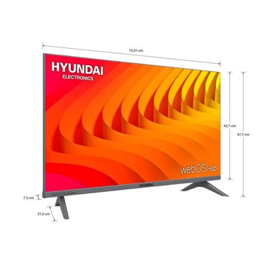 TELEVISOR SMART TV HYUNDAI HD 32" HYLED3256WIM LED - 3
