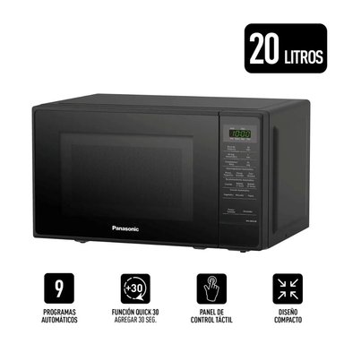 MICROONDAS PANASONIC NN-SB25JBRPK NEGRO 20L - 2