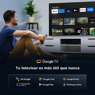 TELEVISOR SMART TV 55 TCL 4K UHD QLED 55T6C - 2