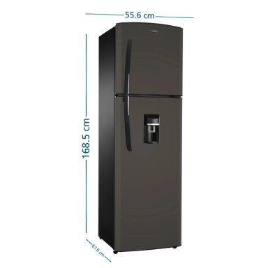REFRIGERADORA MABE TOP FREEZER RMA255FYPG 239LT GRAFITO - 3