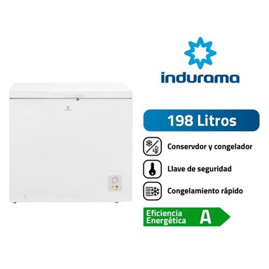 CONGELADORA INDURAMA 198LT CI-220BL