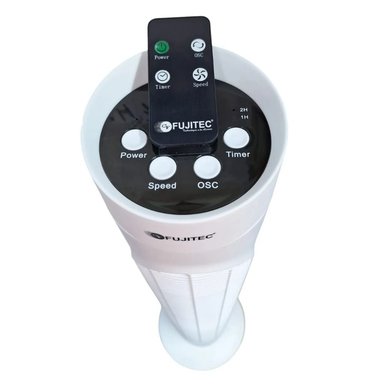 VENTILADOR DE TORRE 32 FUJITEC CF-3200CR 70W BLANCO - 3