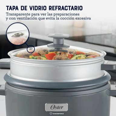 ARROCERA OSTER DIAMONDFORCE 15 TAZAS 3 EN 1 ANTIADHERENTE – CKSTRC15DFSKE 053 - 4