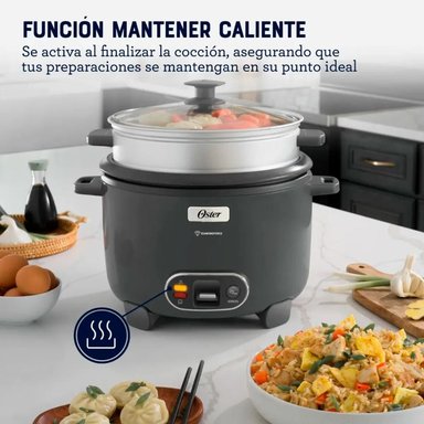 ARROCERA OSTER DIAMONDFORCE 15 TAZAS 3 EN 1 ANTIADHERENTE – CKSTRC15DFSKE 053 - 5