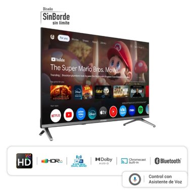 TELEVISOR 32 HYUNDAI SMART TV QLED HD HYLED3259QG + ANT - 2