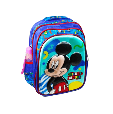 MOCHILA ESCOLARES CON LUCES AZUL