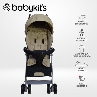 COCHE BASTON CLAP BEIGE