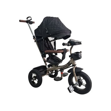 TRICICLO FORT PREMIUM GOLD - 5 EN 1 NEGRO - 3