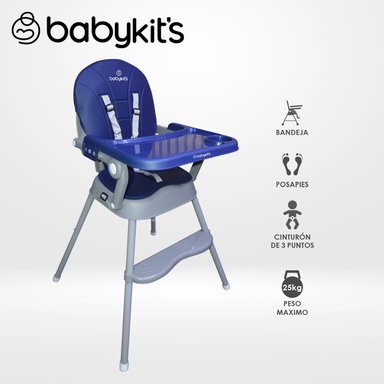 NUEVA SILLA DE COMER MINI AZUL - V2025