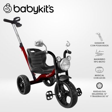 TRICICLO MOTO TRIKE ROJO - 1