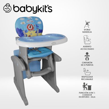 SILLA DE COMER CARPETA MLF CELESTE