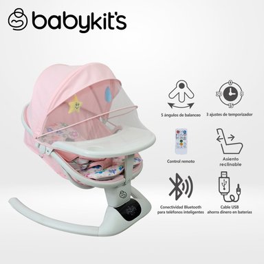 NUEVO SILLA BOUNCER ZUMI ROSADO - 1