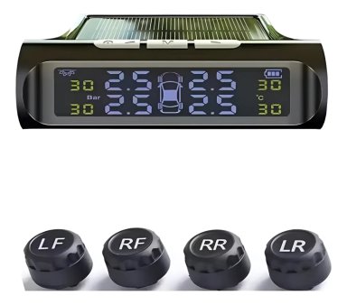 MEDIDOR DE PRESION DE LLANTAS SOLAR TPMS