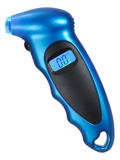 MEDIDOR DE PRESIÓN DIGITAL PORTÁTIL PARA NEUMÁTICOS 150 PSI BLUE