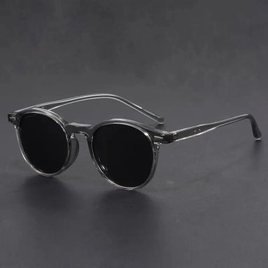 GAFAS LENTES DE SOL RETRO VINTAGE - PROTECCIÓN UV400 + CASE - GRAY