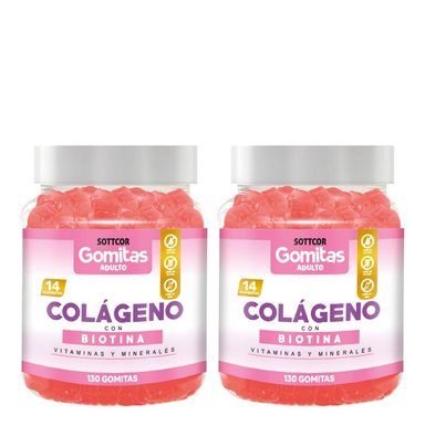 GOMITAS ANTIEDAD - COLAGENO CON BIOTINA