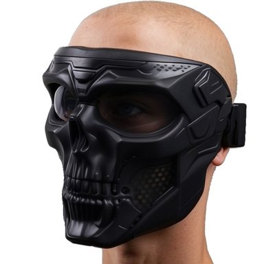 LENTE CORTAVIENTO MASCARA ROSTRO MOTO BICICLETA SOL LLUVIA