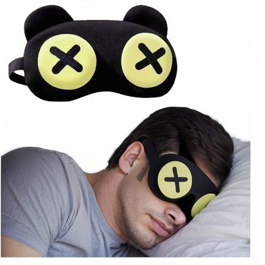 ANTIFAZ MASCARA OJOS PARA DORMIR LENTE 3D AJUSTABLE AISLA LUZ