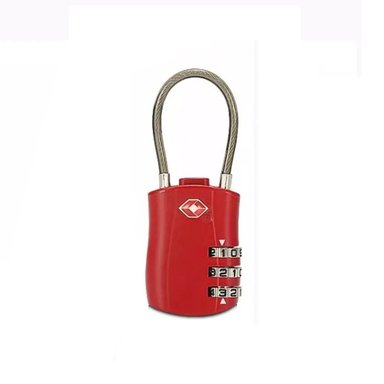 TSA APROBADO CANDADO DE SEGURIDAD MOCHILAS CASILLEROS MALETÍN VIAJE ROJO